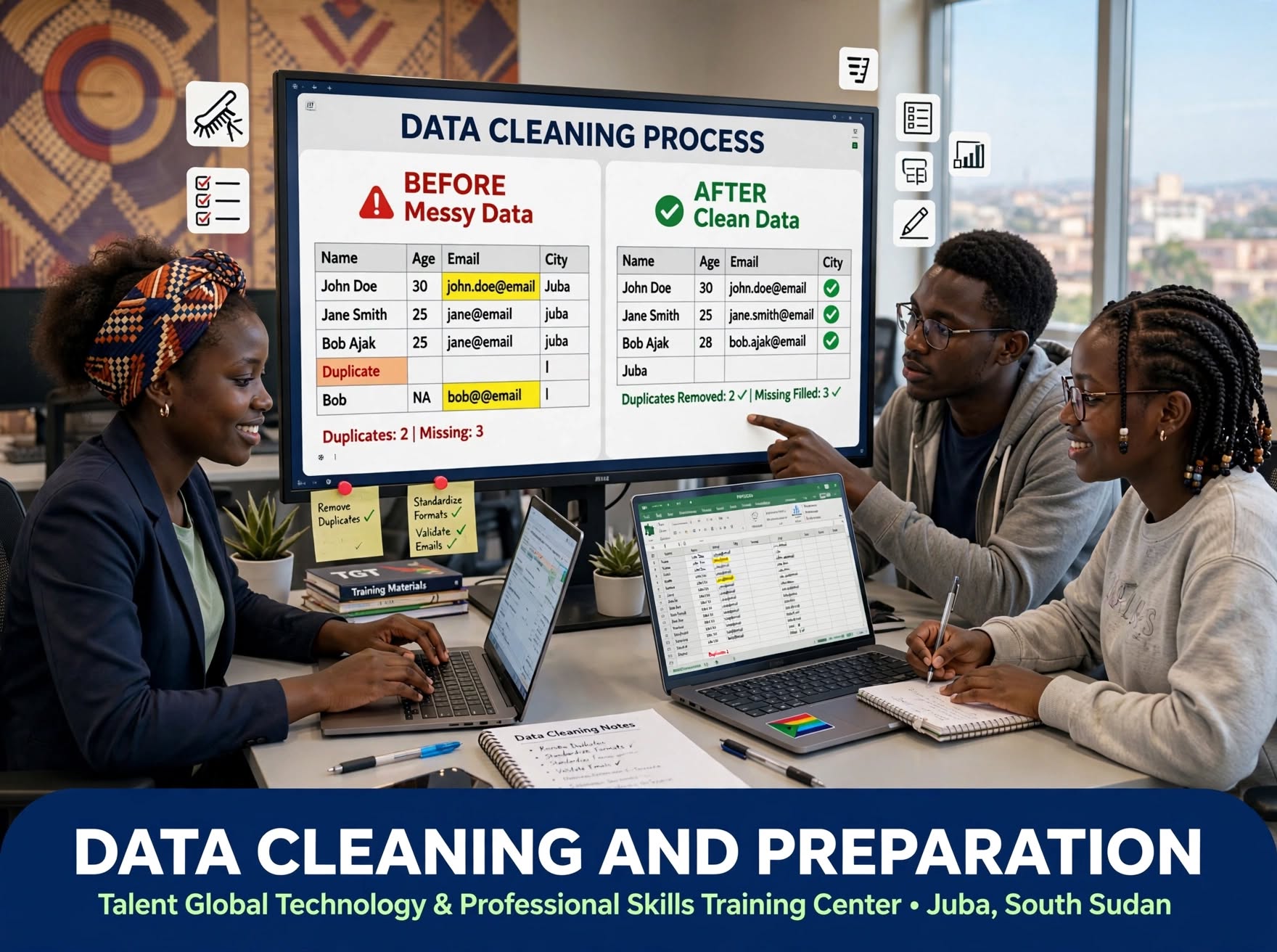 Data cleaning and preparation